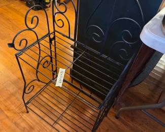 #88	Metal 2 Shelf Folding Rack - 18x10x33	 $35.00 