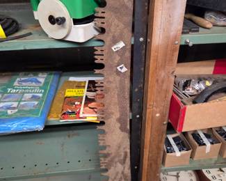 #116	Vintage 2 man cross Cut Saw (blade only) - 66" Across	 $30.00 