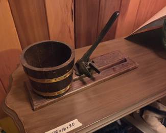 #17	White Mountain Freezer Inc. Nut Cracker 	 $40.00 