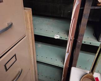 #113	Metal 4 shelf Shelving Unit - 36x18x49	 $45.00 