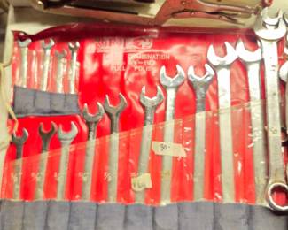 #168	Grand Rapids Industrial Products 14 pc Combo Wrench Set	 $30.00 