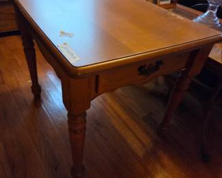#62	Wood Table w/1 Drawer (as is finish on top) - 20x25x21	 $45.00 