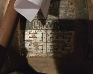 #120	Lima 2 HP Compressor w/hose - Works	 $350.00 