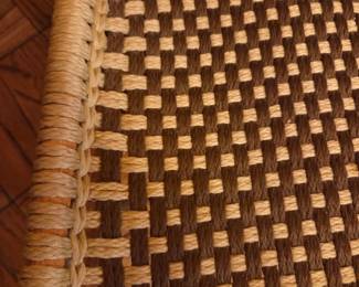 #101	Set of 5 Ladder Back Dining Chairs w/Weaved Bottom	 $100.00 