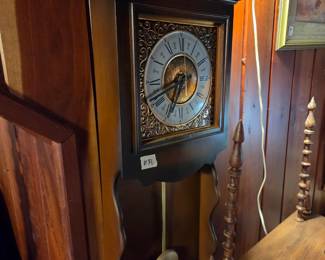#31	Wood Wall Clock (think battery operated) - 11x32	 $40.00 