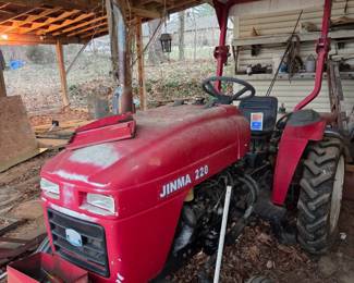 #188	Jinma 220 Tractor 	 $3,750.00 