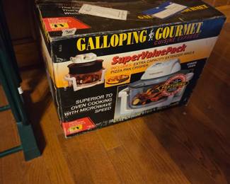 #76	Galloping Gourmet Cuisine Express Pizza Pan Crisper	 $20.00 