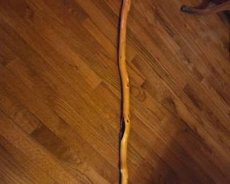 #72	Hand-Made Cane/Walking Stick Polished - 	 $20.00 