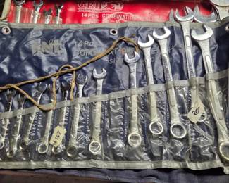 #167	Michigan Industrial Tools - 14 pc wrench set	 $20.00 