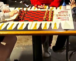 Two Tables for Games - Great for Gameroom and Finished Basements