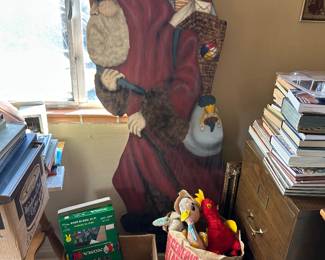 Hand painted Santa Claus