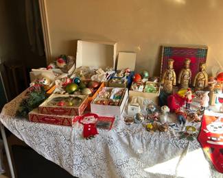 Vintage Christmas decorations