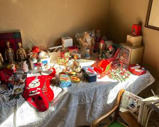 Vintage Christmas decorations