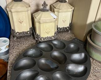 Cast Iron Oyster Grill/Bake Pan