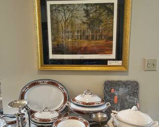 Late 1800s Victorian Manufacturer J&M Bell Co (Glasgow, Scotland) 16 pcs