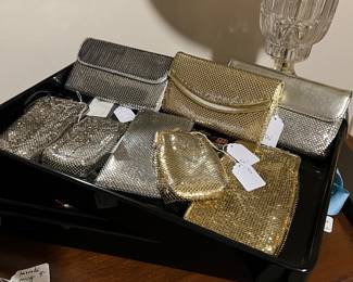 Vintage Whiting and Davis Gold and Silver Mesh