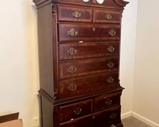 Mahogany Highboy