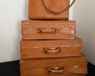 Vintage Hartman Leather Luggage