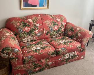 Floral Loveseat
