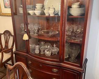 Mahogany China Cabinet