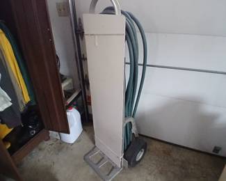 handtruck $30, hose $10