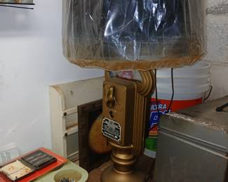 parking meter lamp, $35