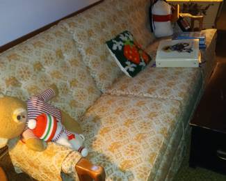 ethan allen sofa, 1950's $free for removal end of day or after sale is over