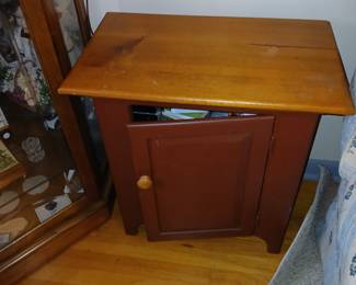 pine shaker style cabinet $55