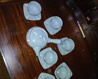 Japanese porcelain tea set $40