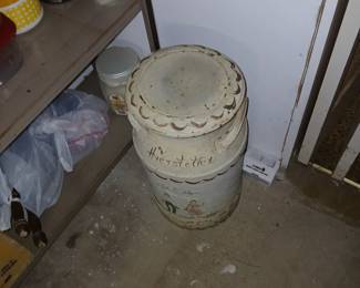old milk can $45