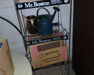 Mr. Boston Prepared cocktails rack $35