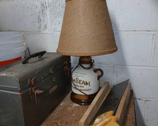 jim beam lamp...$25