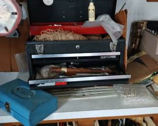 craftsman tool box without tools, empty $30