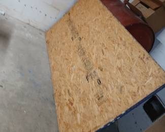 composite board 2 pieces basement, 2 pieces garage all $50