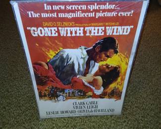 gone with the wind poster $150