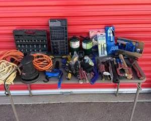 Comprehensive Multi-Tool and Hand Tool Collection with Accessories