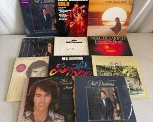 Neil Diamond Vinyl Record Collection