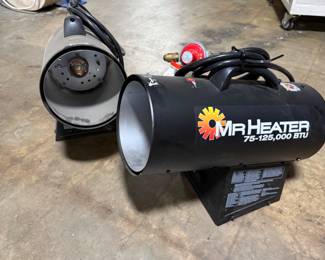 2x propane heaters