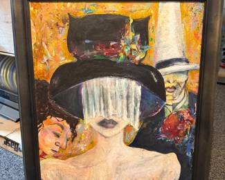 Original Mari Gyorgyey painting