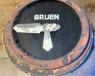 Vintage Gruen clock