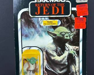 Vintage Star Wars Return of the Jedi Kenner Action Figure Yoda 
