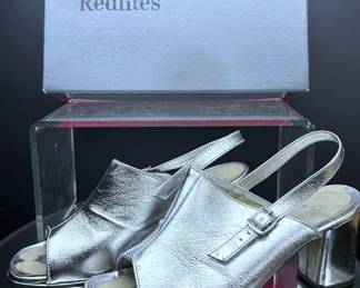 Vintage Circa 1970 metallic shoes by Realites