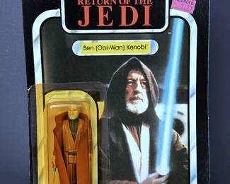Vintage Star Wars Return of the Jedi Kenner Action Figure  Ben Obi-Wan Kenobi