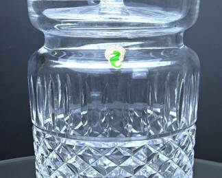 Waterford Crystal biscut aka cookie jar