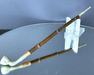 Old Japanese Kiseru Smoking Pipe