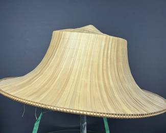 Vintage Thai bamboo hat