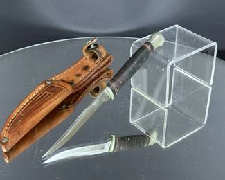 Vintage Case fixed blade hunting knife 