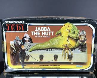 Vintage Star Wars Return of the Jedi Jahba The Hut Action Playset Toy By Kenner