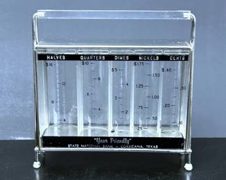 Vintage State National Bank of Corsicana Coin Saver 