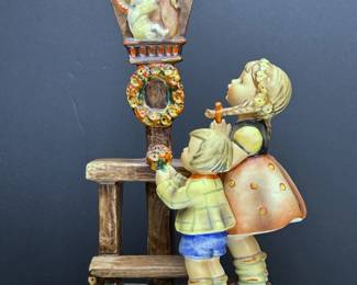 Vintage Hummel 23 / III Adoration with stylized Bee Mark  of the West Germany era 